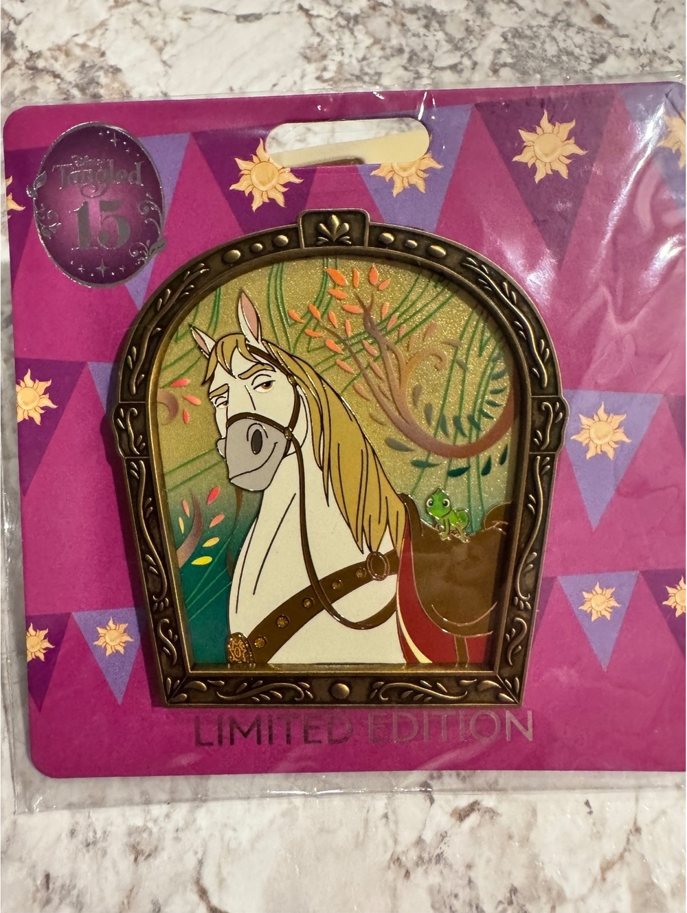 Disney Tangled Limited Edition Horse Pin New With Tags